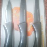 CASHCOW NonStick 3 Pc's Kitchen Knife Set
