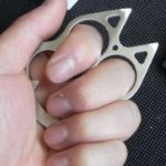 Cat Knuckle for Self Defense with Belt Clip