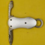 Carabiner knife with Bottle Opener and Knife