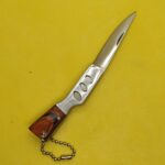 ROYAL GUN BARREL FOLDING KNIFE WITH CHAIN