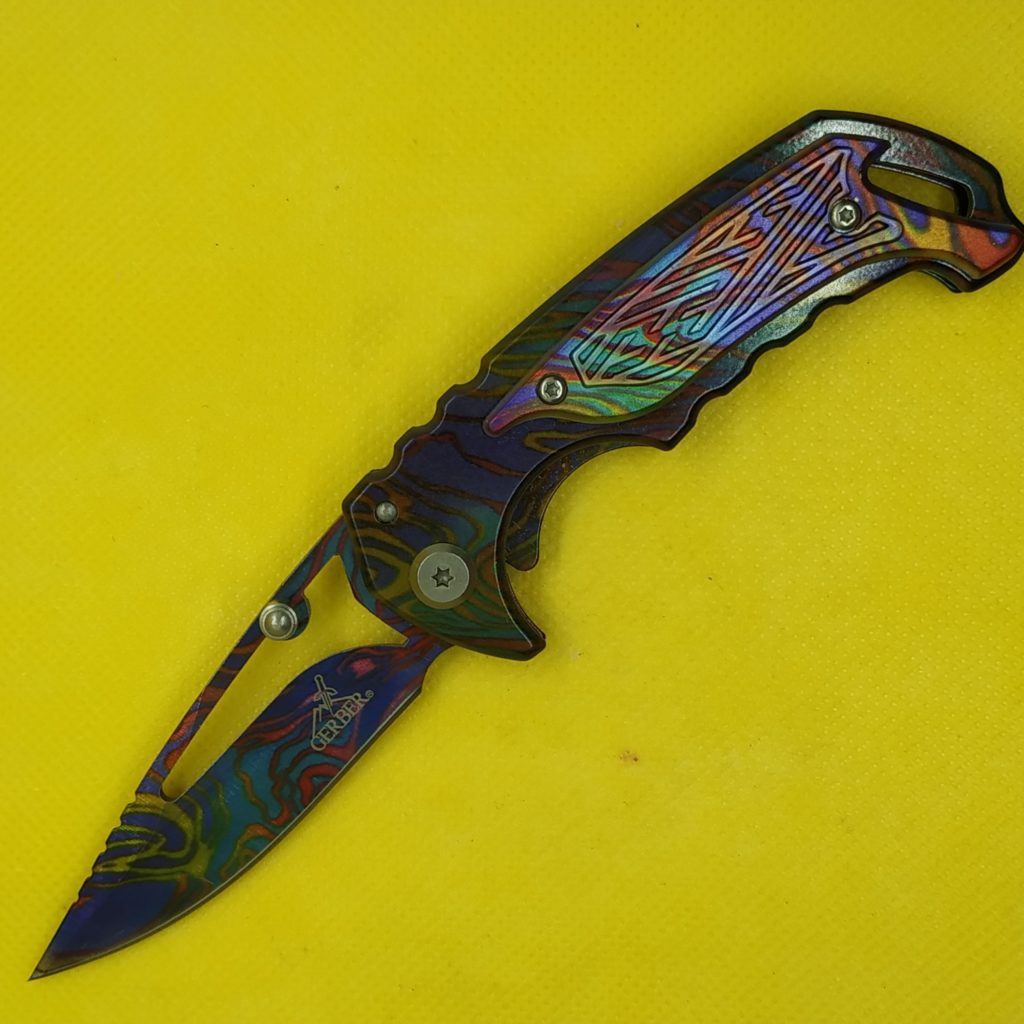 Colorful Folding Knife KNIVESINDIA