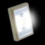 Wall Switch Lights with Emergency Battery Operated (White) - 2W 240 Lumens COB LED