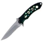 RIDGE RUNNER RR 527 TITANIUM FINISH FOLDING KNIFE