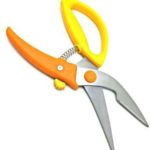 KITCHEN SCISSORS WITH SPRING AND LOCK