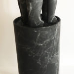 PREMIUM LIVING - KITCHEN KNIFE BLOCK WITH 5 VERY SHARP KNIVES