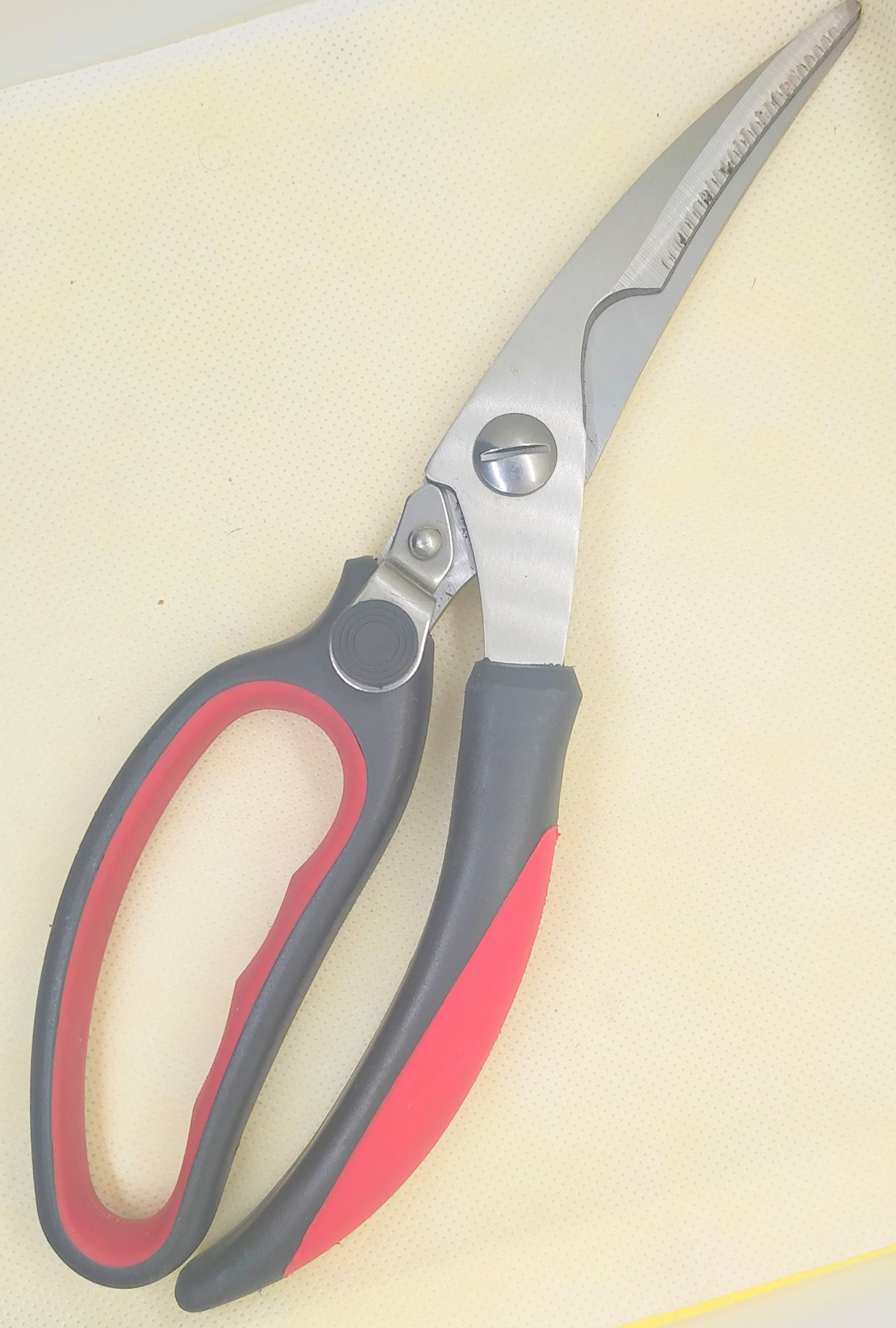 Kitchen Shears | Kitchen Scissors | Poultry Shears | Cooking Scissors | Vegetable Scissors | Best Stainless Steel Shears, Silver | Seido Knives