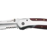 Maxam- Liner Lock Knife with Wood Inlay