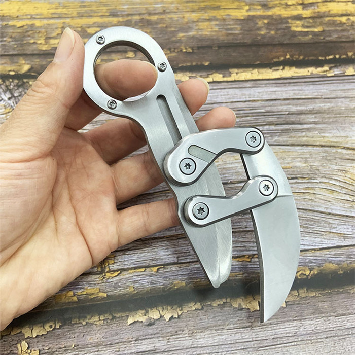 Karambit Morphing Knife – Outdoor Claw Knife – KNIVESINDIA