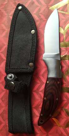 SUPER FINISH CONCEALED CARRY FULL TANG SMALL FIXED BLADE KNIFE