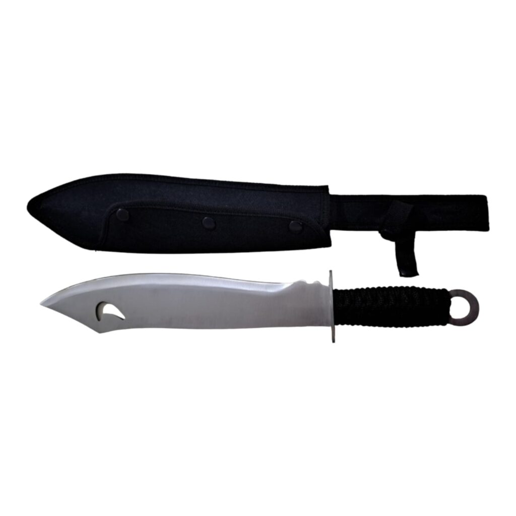 BLADE ADDICT FIXED BLADE KNIFE WITH NYLON SHEATH KNIVESINDIA