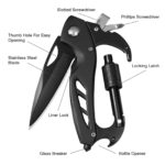 Multitool Carabiner with Pocket Knife,