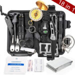 OUTDOOR SURVIVAL KIT 18 IN 1