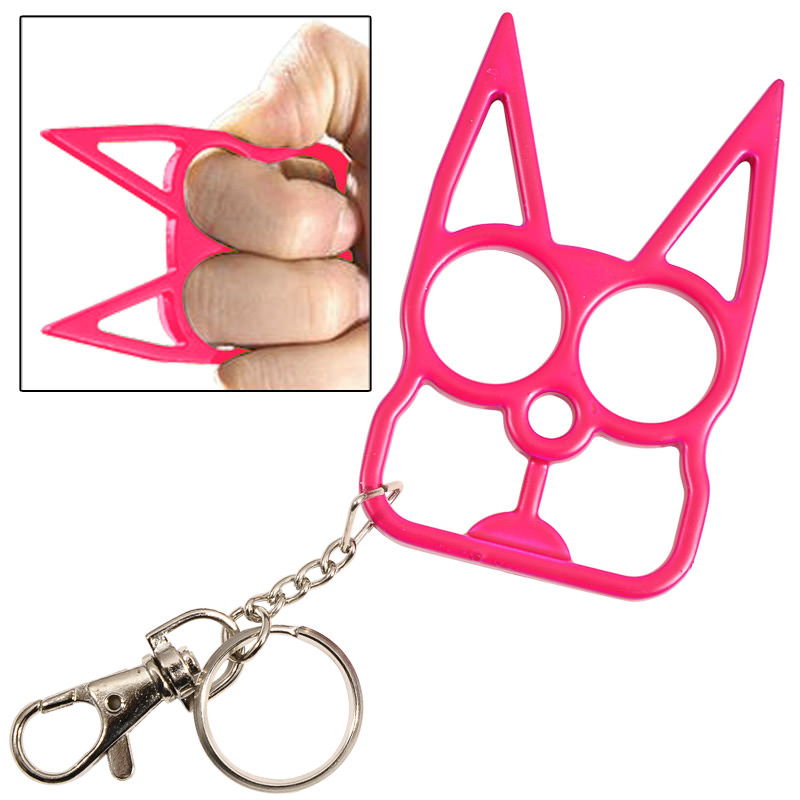 CAT CAT SELF DEFENSE KNUCKLE KEY CHAIN - Image 1